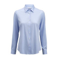 IB132 Interlock Knit Shirt Contemporary Fit Women, Skyblue