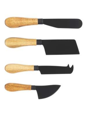 Cheese Knives 4-pack, Black – Orrefors Jernverk (3)