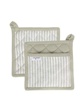 Pot Holders 2-pack, Green – Lord Nelson Victory (1)