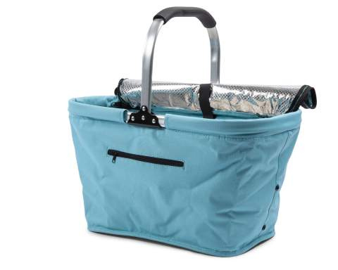 Carry Cooler Basket, Turquoise - Queen Anne (1)