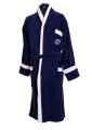Bathrobe Velour, Navy