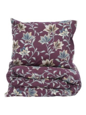 Bed Set Nuntorp Satin, Winered
