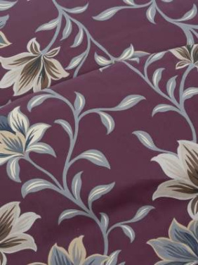 Bed Set Nuntorp Satin, Winered – Kosta Linnewäfveri (4)