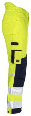 2236 Winter Trousers Star Hi-Vis, yellow/navy – Jobman (4)