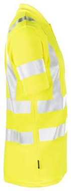 5592 Polo Shirt Hi-Vis, yellow – Jobman (4)