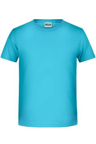 Boys' Basic-T OCS Standard, turquoise – James & Nicholson (1)