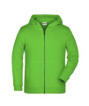 Children's Zip Hoody OCS Blended & RCS, lime-green