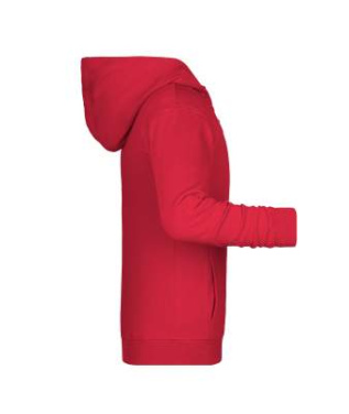 Children's Zip Hoody OCS Blended & RCS, red – James & Nicholson (3)