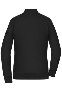 Ladies' Zip Jacket Interlock OCS Blended & RCS, black – James & Nicholson (4)