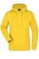 Ladies' Hooded Sweat, sun-yellow