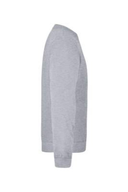 Basic sweatshirt, grey-heather - James & Nicholson (3)