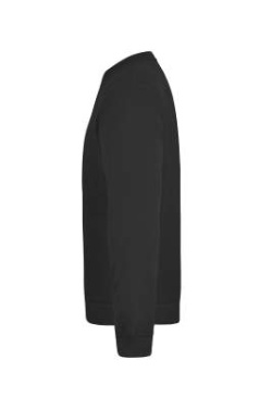 Basic sweatshirt, black - James & Nicholson (2)