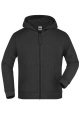 Hooded Jacket Junior, black