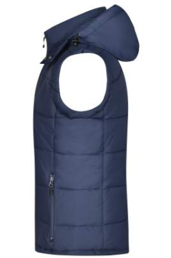 Ladies' Padded Vest, navy – James & Nicholson (2)