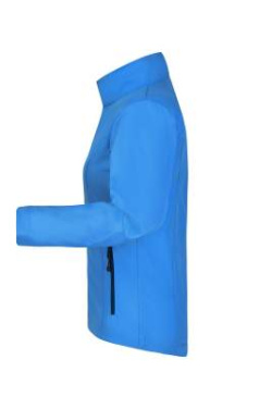 Ladies' Softshell Jacket, azur – James & Nicholson (2)