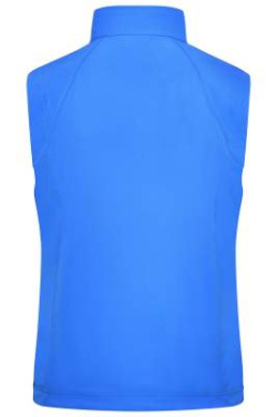 Ladies' Softshell Vest, azur – James & Nicholson (4)