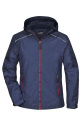 Ladies' Rain Jacket, navy/red