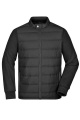 Men's Hybrid Sweat Jacket, black
