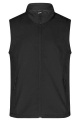 Men's Promo Softshell Vest, black/black