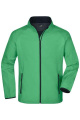 Men's Promo Softshell Jacket, green/navy