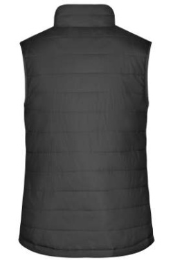 Ladies' Padded Vest, black – James & Nicholson (4)