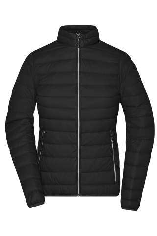 Ladies' Down Jacket, black/silver – James & Nicholson (1)