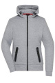 Ladies' Hooded Jacket, light-melange