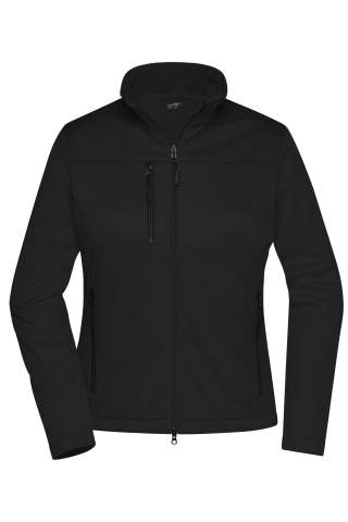 Ladies' Softshell Jacket GRS, black – James & Nicholson (1)
