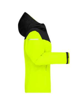 Ladies' Allweather Jacket GRS, bright-yellow/black – James & Nicholson (3)