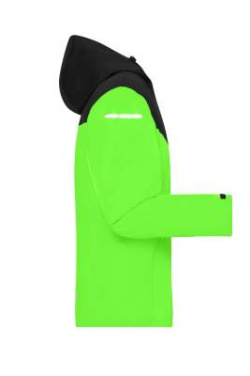 Men's Allweather Jacket GRS, bright-green/black – James & Nicholson (3)