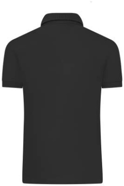 Men's Mercerised Polo Slim Fit, black – James & Nicholson (4)