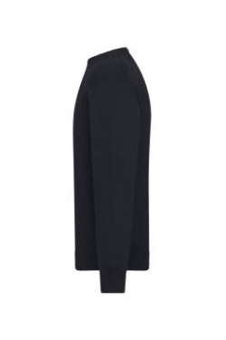 Men's Round-Neck Pullover, black – James & Nicholson (2)