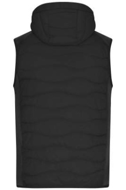 Men's Hybrid Vest, black/black – James & Nicholson (4)
