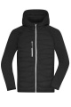 Men's Hybrid Jacket, black/black