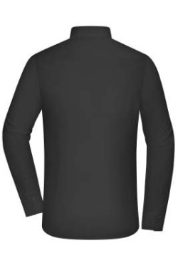 Men's Shirt - SLIM FIT, black – James & Nicholson (4)