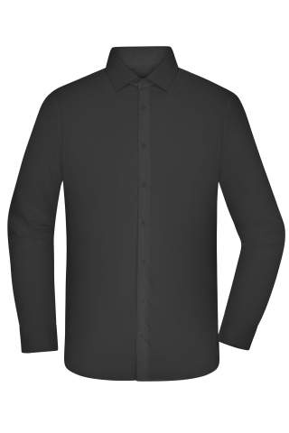 Men's Shirt - MODERN FIT, black – James & Nicholson (1)