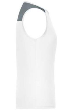 Ladies' Running Tank GRS, white - James & Nicholson (3)