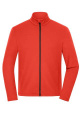 Men's Sports Structured Fleece Jacket GRS, spicy-orange