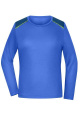 Ladies' Running Shirt Longsleeve GRS, peacock-blue
