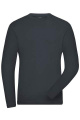 Men's BIO Stretch-Longsleeve Work - SOLID - OCS Blended, carbon