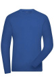 Men's BIO Stretch-Longsleeve Work - SOLID - OCS Blended, royal