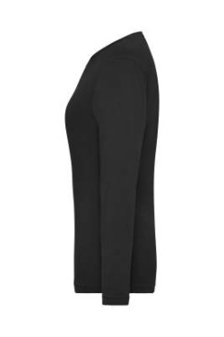 Ladies' BIO Stretch-Longsleeve Work - SOLID - OCS Blended, black – James & Nicholson (2)