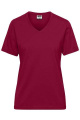 Ladies' BIO Workwear T-Shirt OCS Blended, wine