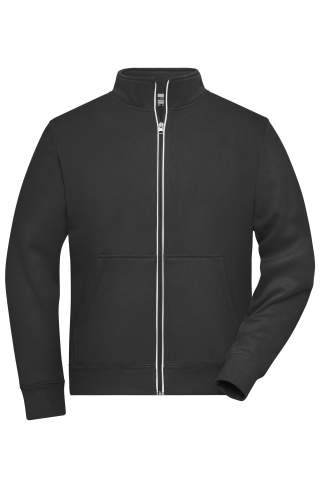Doubleface Work Jacket - SOLID, black – James & Nicholson (1)