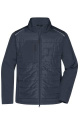 Men's Hybrid Jacket GRS, carbon/carbon