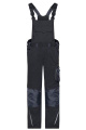 Workwear Pants with Bib - STRONG - GRS, black/carbon