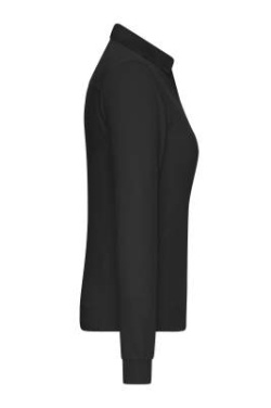 Ladies' Workwear-Long-Sleeved Polo OCS Blended, black – James & Nicholson (3)