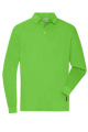 Men's Workwear-Long-Sleeved Polo OCS Blended, lime-green