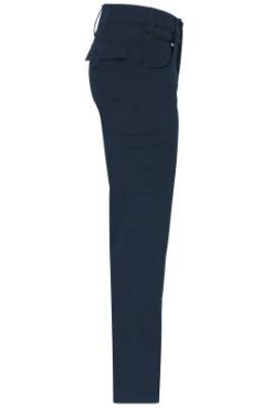Workwear-Pants light Slim Line, navy – James & Nicholson (3)