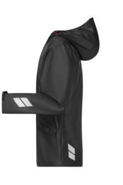 Worker Rain-Jacket, black – James & Nicholson (2)